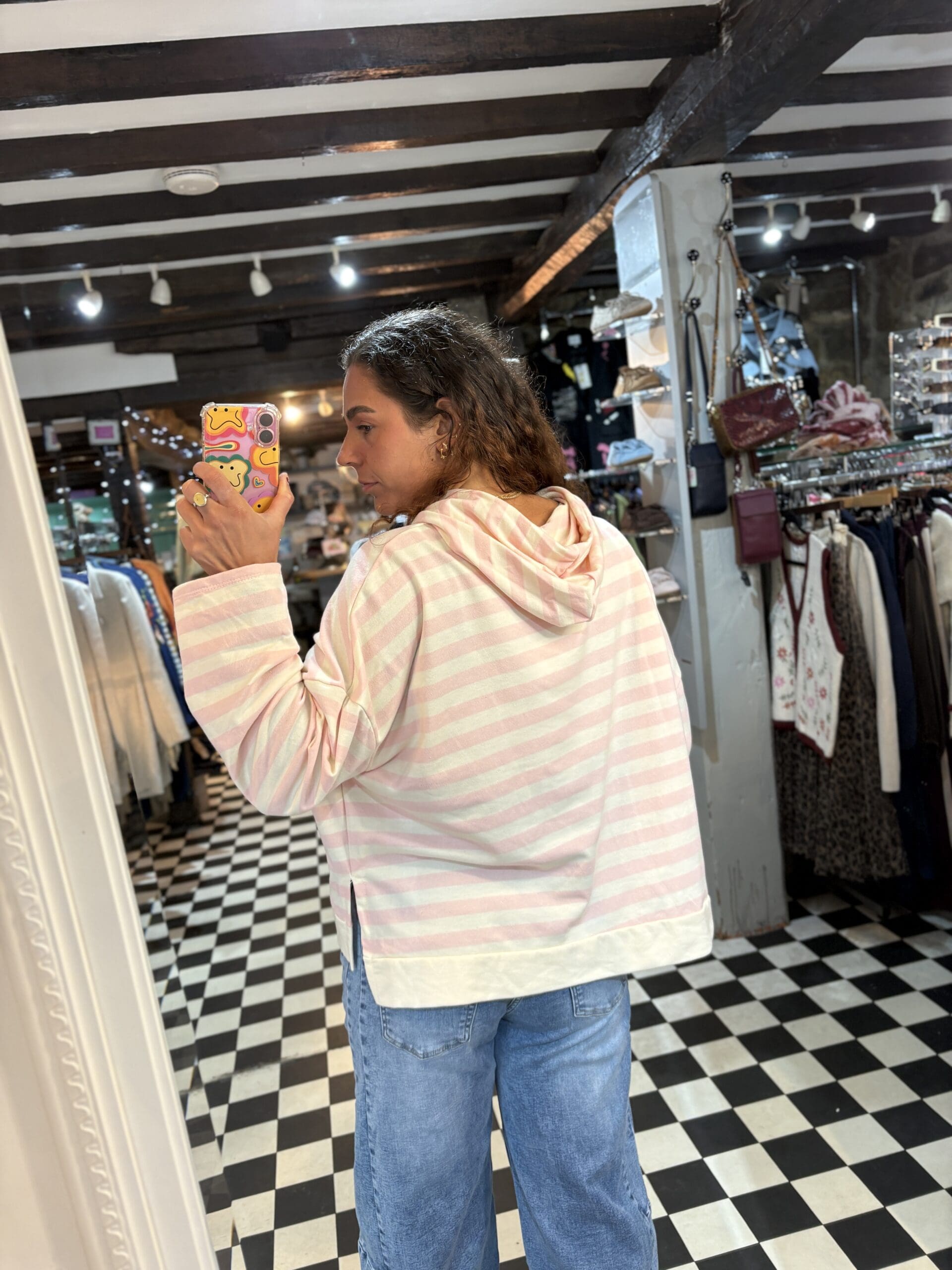 Stripe Hoodie in 2 Colours