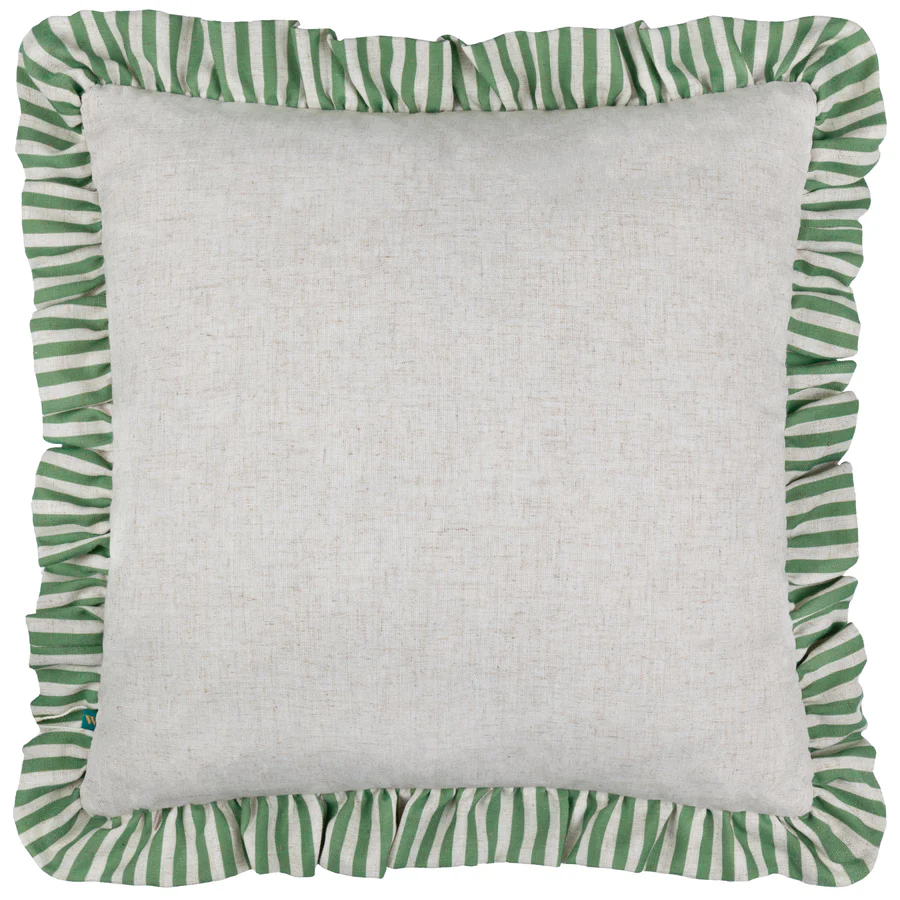 Okara Leopard & Fig Cushion