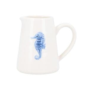 Stoneware Mini Mug 7cm - Seahorse
