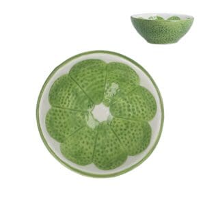 Ceramic Pinch Bowl 10cm - Lime Slice