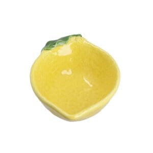 Stoneware Dish 12.7cm - Lemon Shape