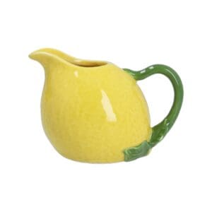 Stoneware Jug 9.5cm - Lemon Shape