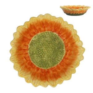 Stoneware Bowl 21cm - Sunflower