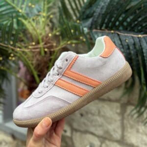 Lilac & Orange Trainer
