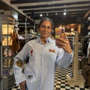 Patchwork Stripe Shirt