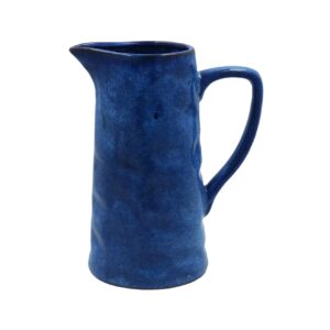 Stoneware Pitcher Jug 25cm - Cobalt Blue