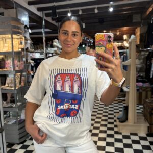 Blue Sardine Tin T Shirt