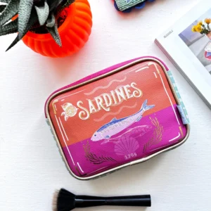 Tide Sardine Makeup Bag