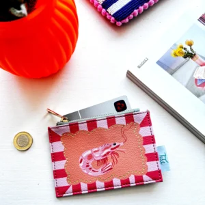 Tide Prawn Zip Purse