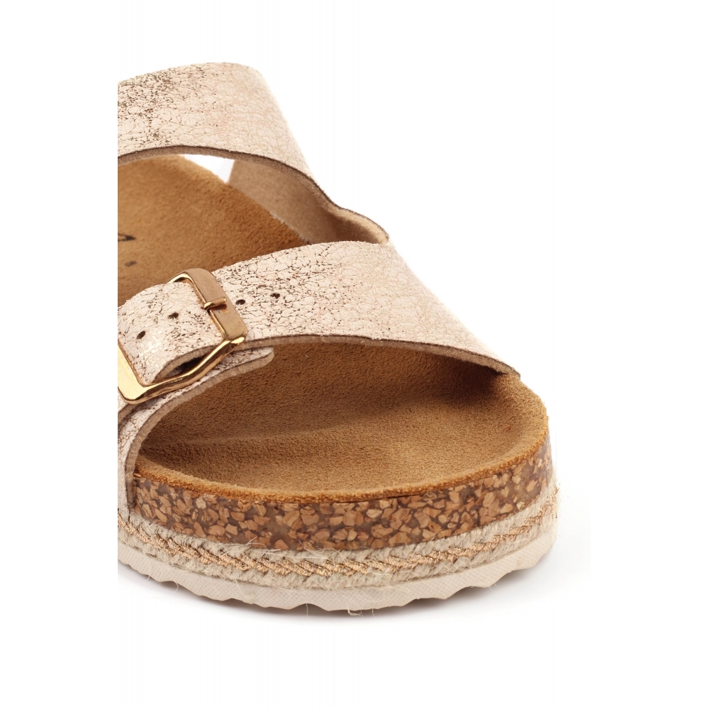 Soda Gold Sandal