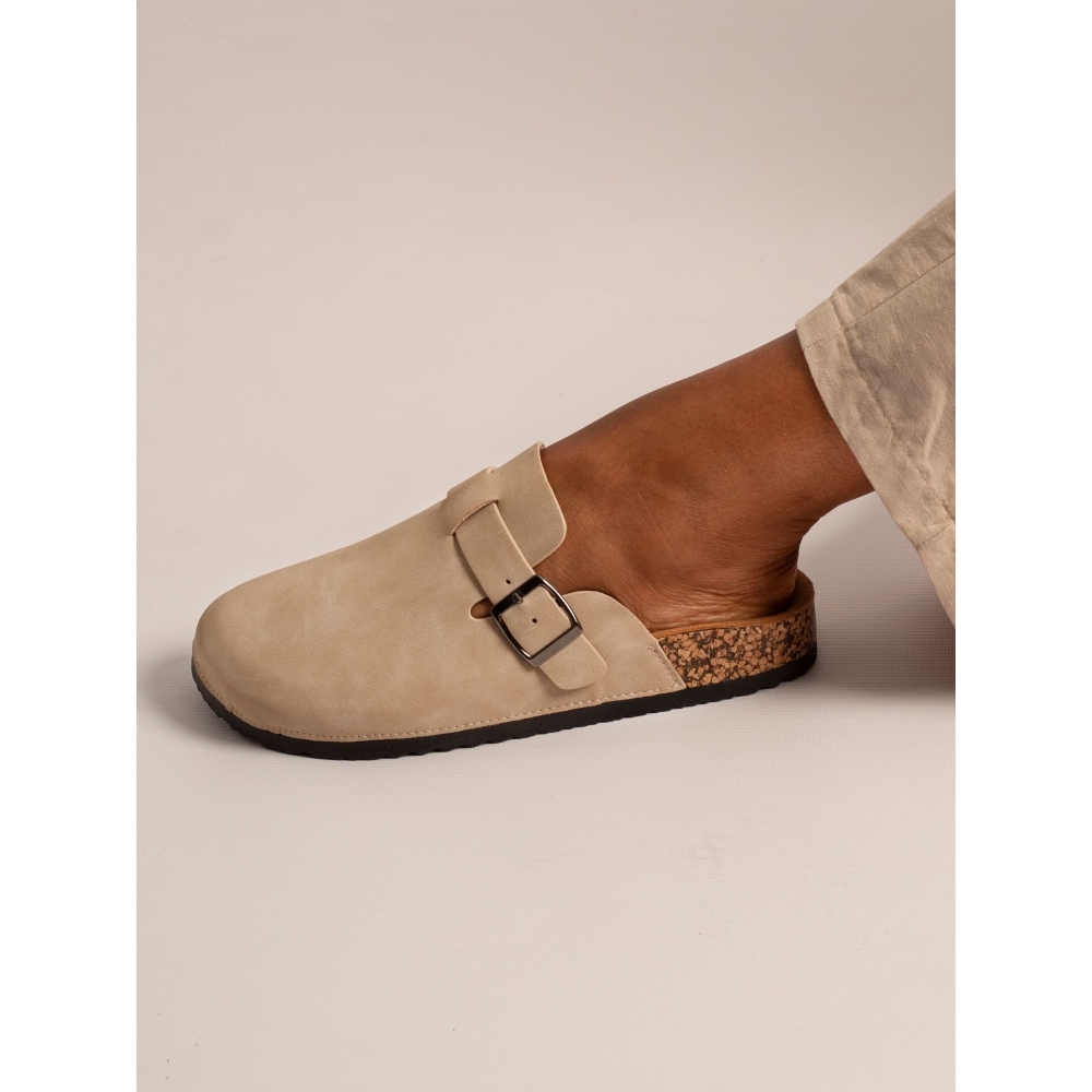 Veluna Beige Sandal