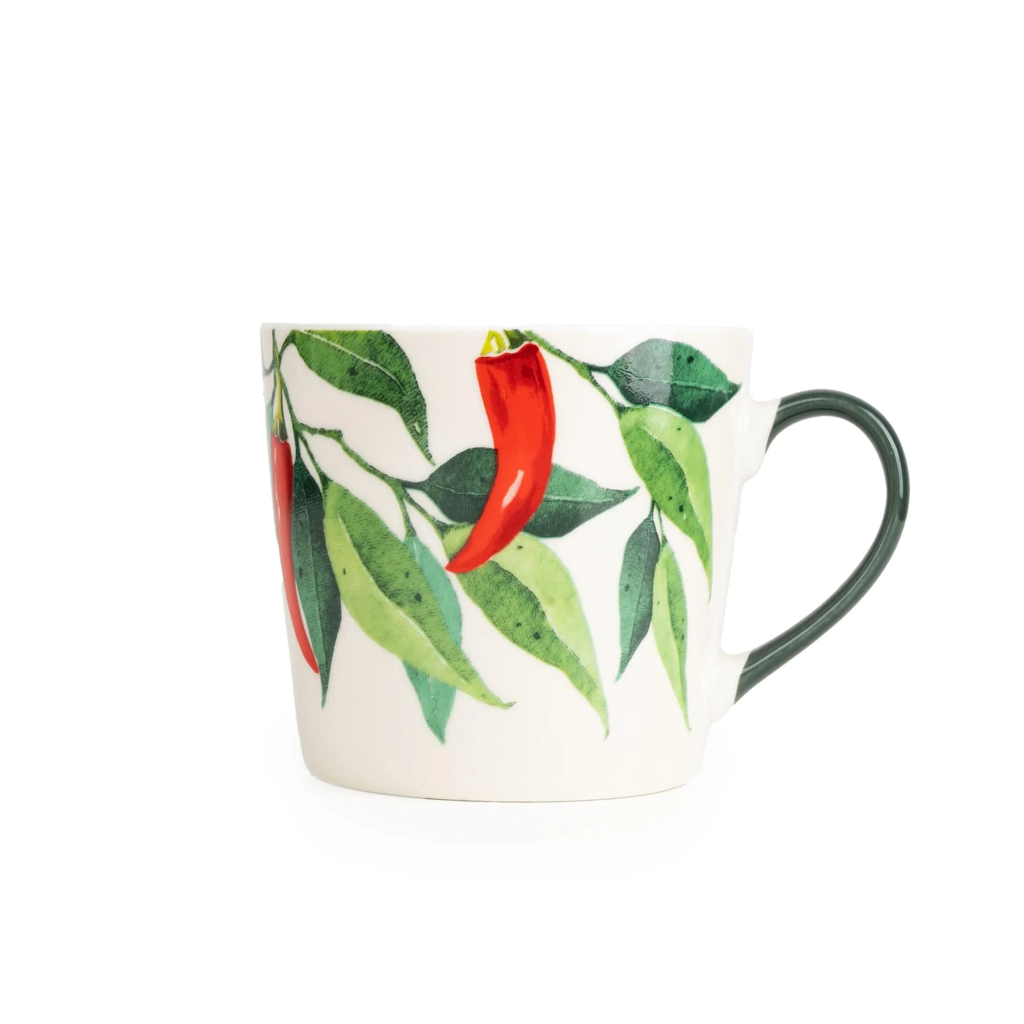 Wide Conical Mug - Mediterranean Chilli