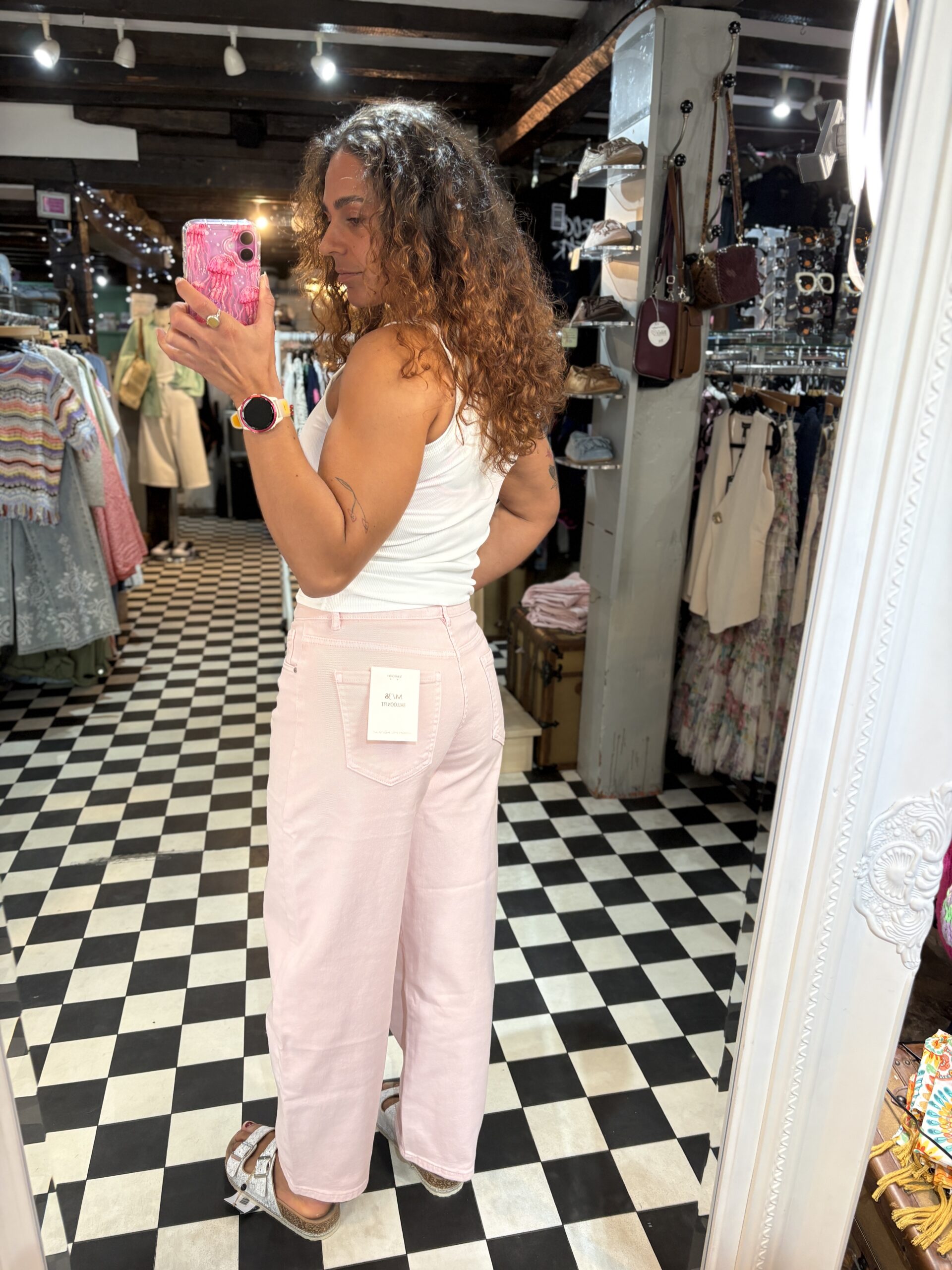 Pink Barrel Jeans