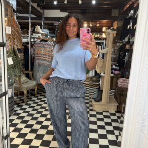 Gingham Trousers in 3 Colours