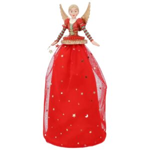 Resin/Organza Tree Topper - Circus Fairy, Lge