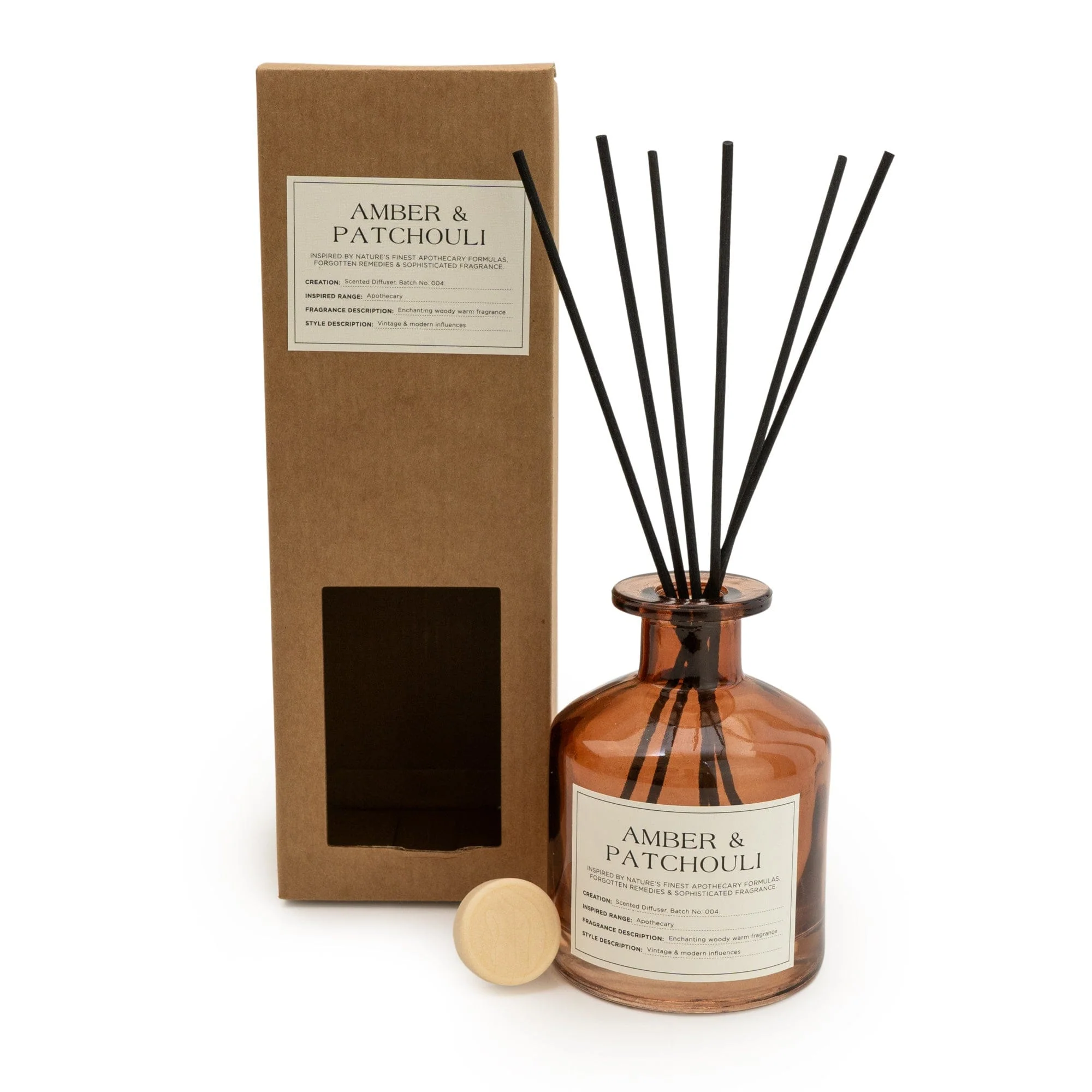 Amber & Patchouli Reed Dispenser -250ml