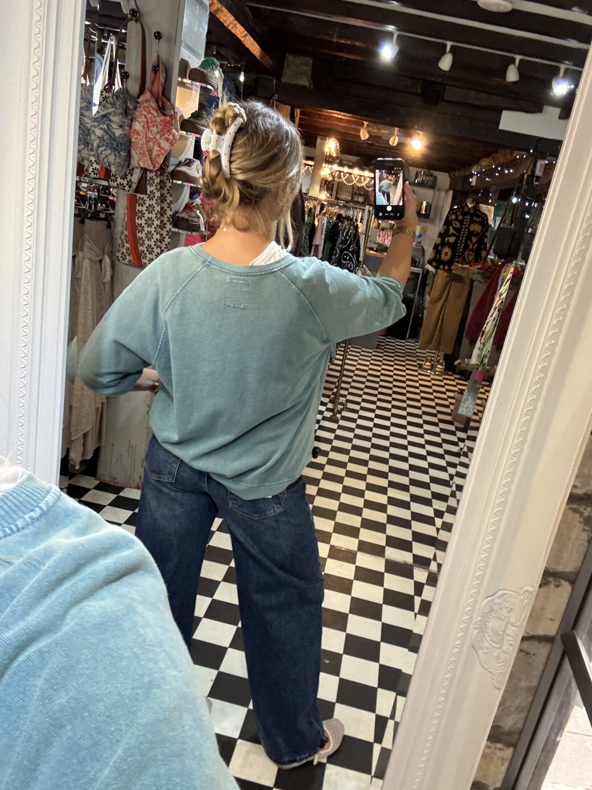 Blue Iconic Jumper