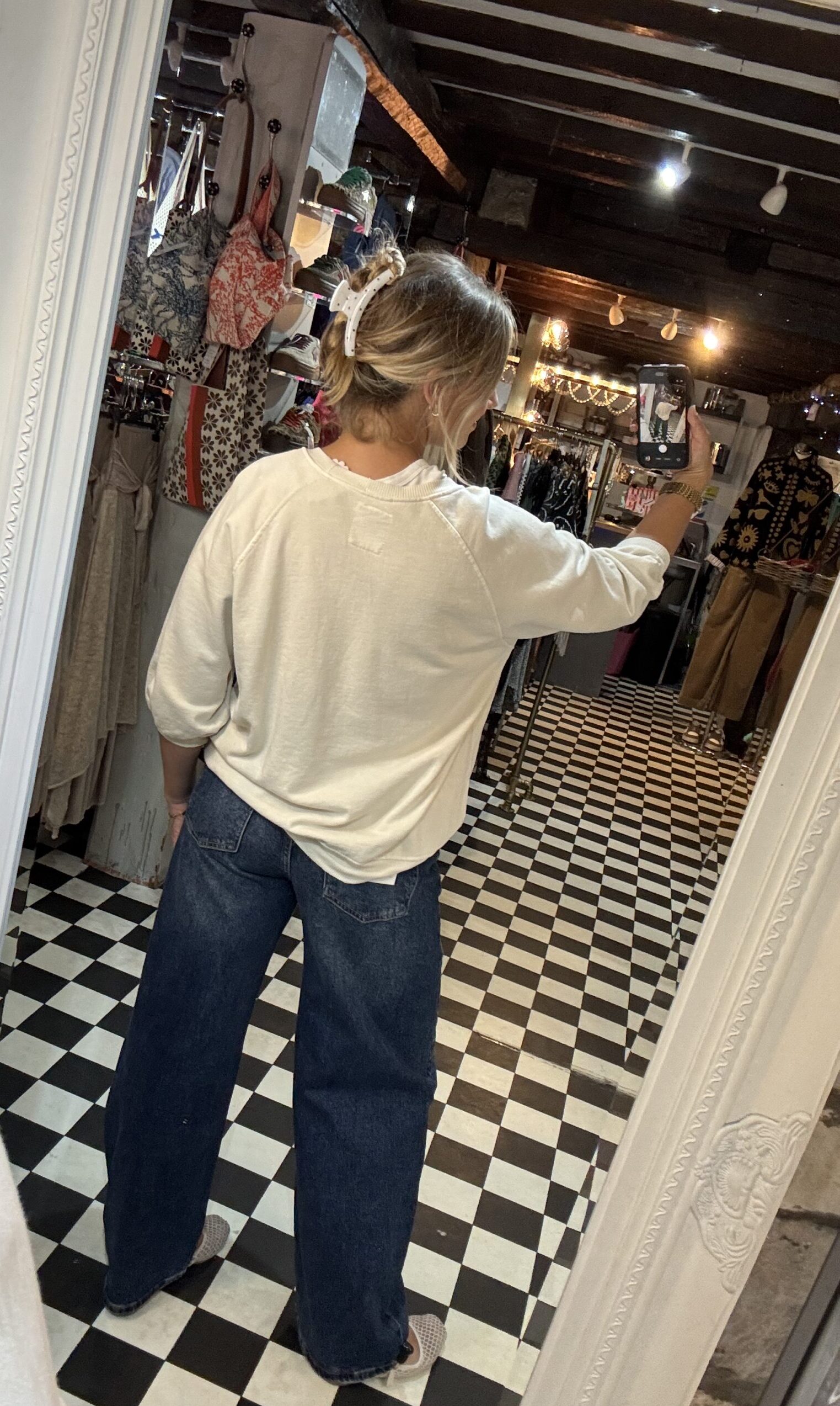 Iconic Jumper Red & Cream