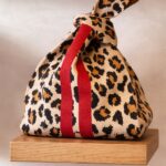 Tokeii Studio Knit Bag - Leopard Print