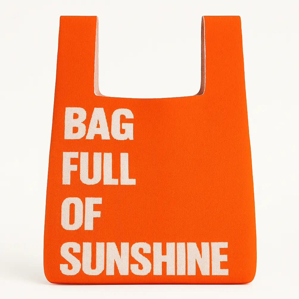 Tokeii Studio Knit Bag - Bag Full of Sunshine
