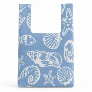 Tokeii Studio Knit Bag - Blue Shells