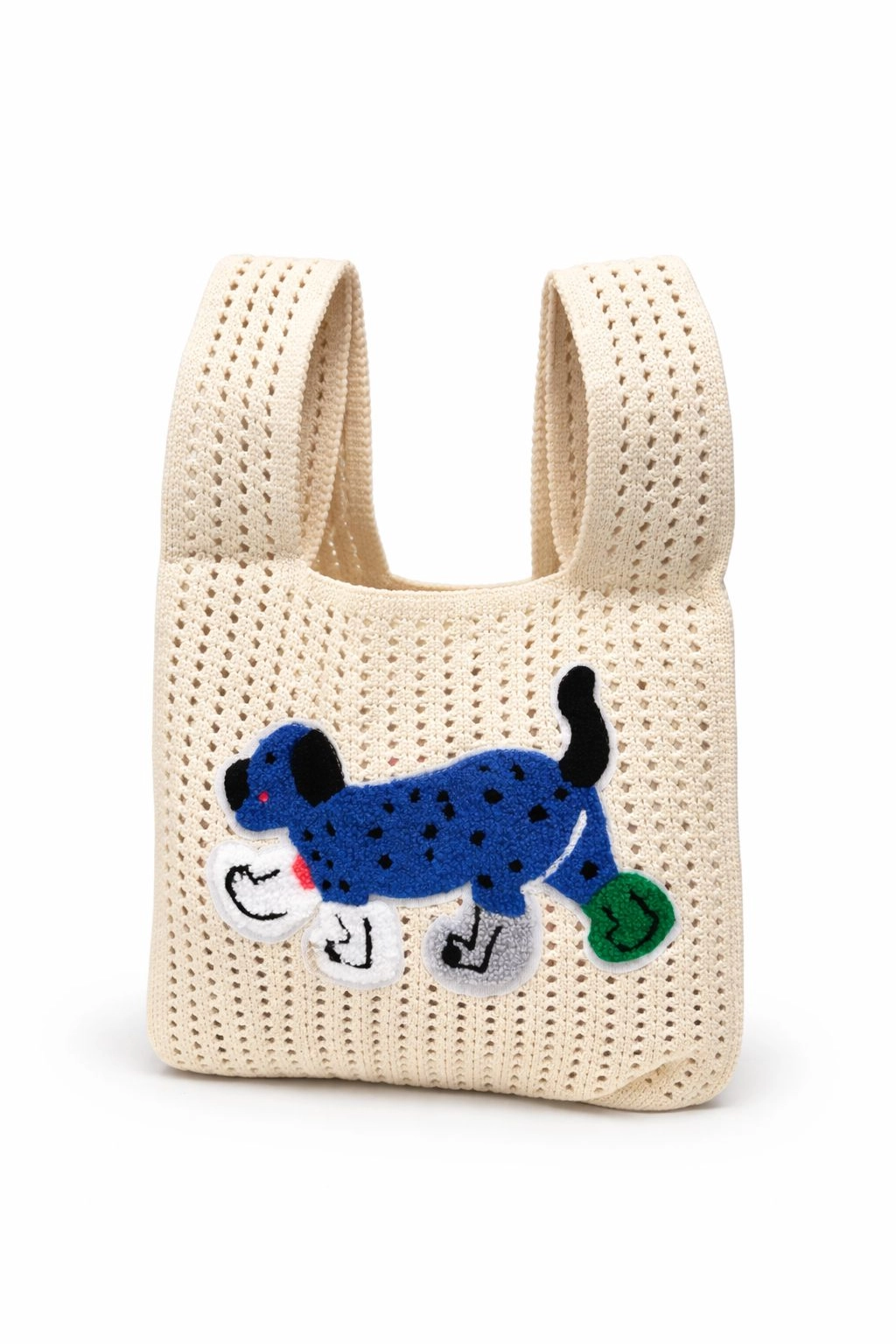 Tokeii Studio Knit Bag - Dog in Rain Boots