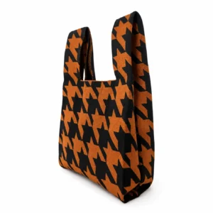 Tokeii Studio Knit Bag - Houndstooth