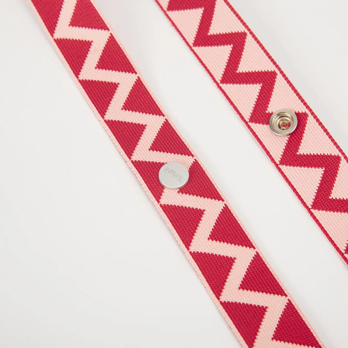Adjustable Fabric ZigZag Tokeii Studio Bag Straps in Multiple Colours
