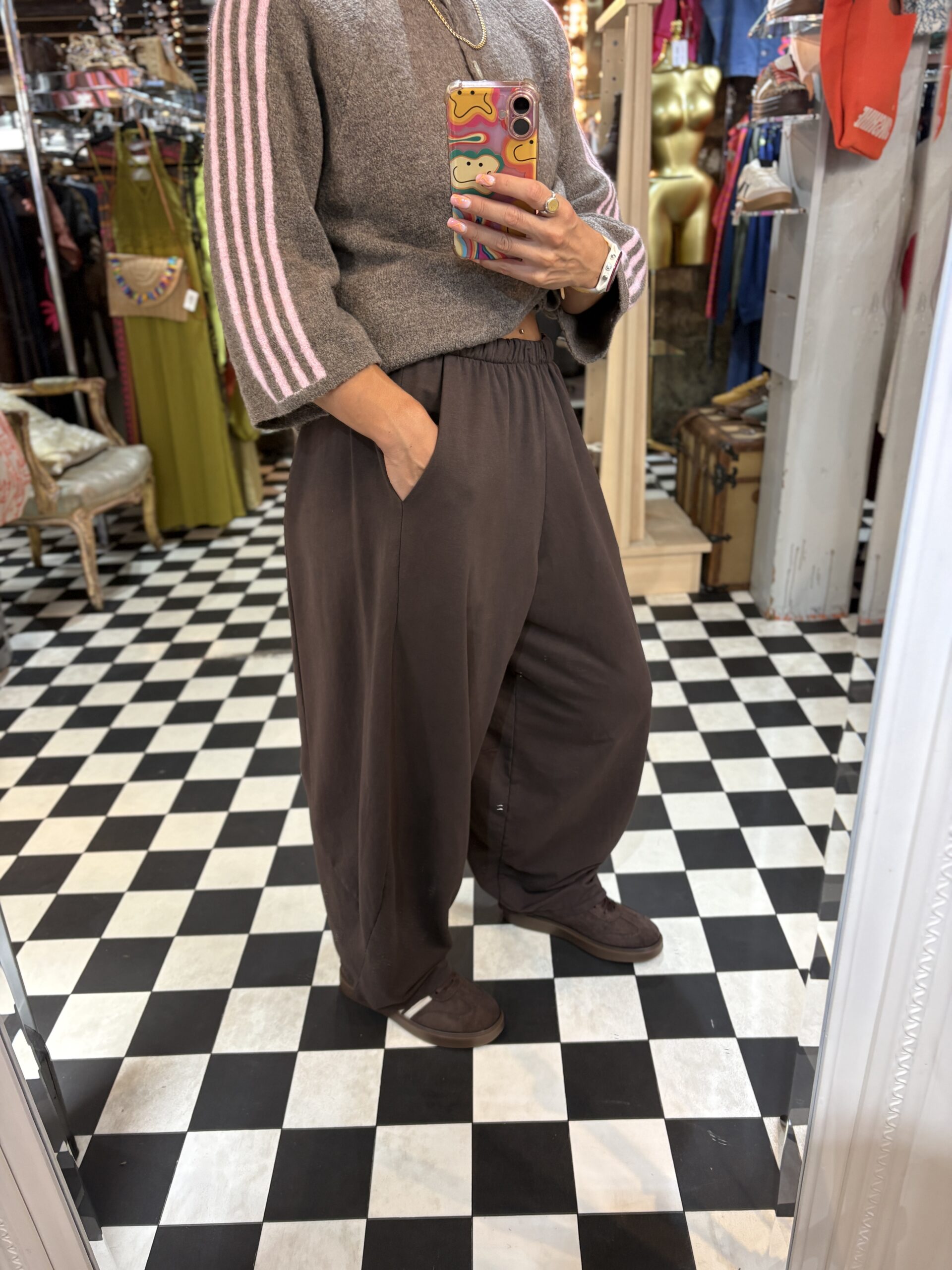 Barrel Style Joggers in 3 Colours