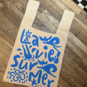 Tokeii Studio Knit Bag - Cream ‘La Vie’