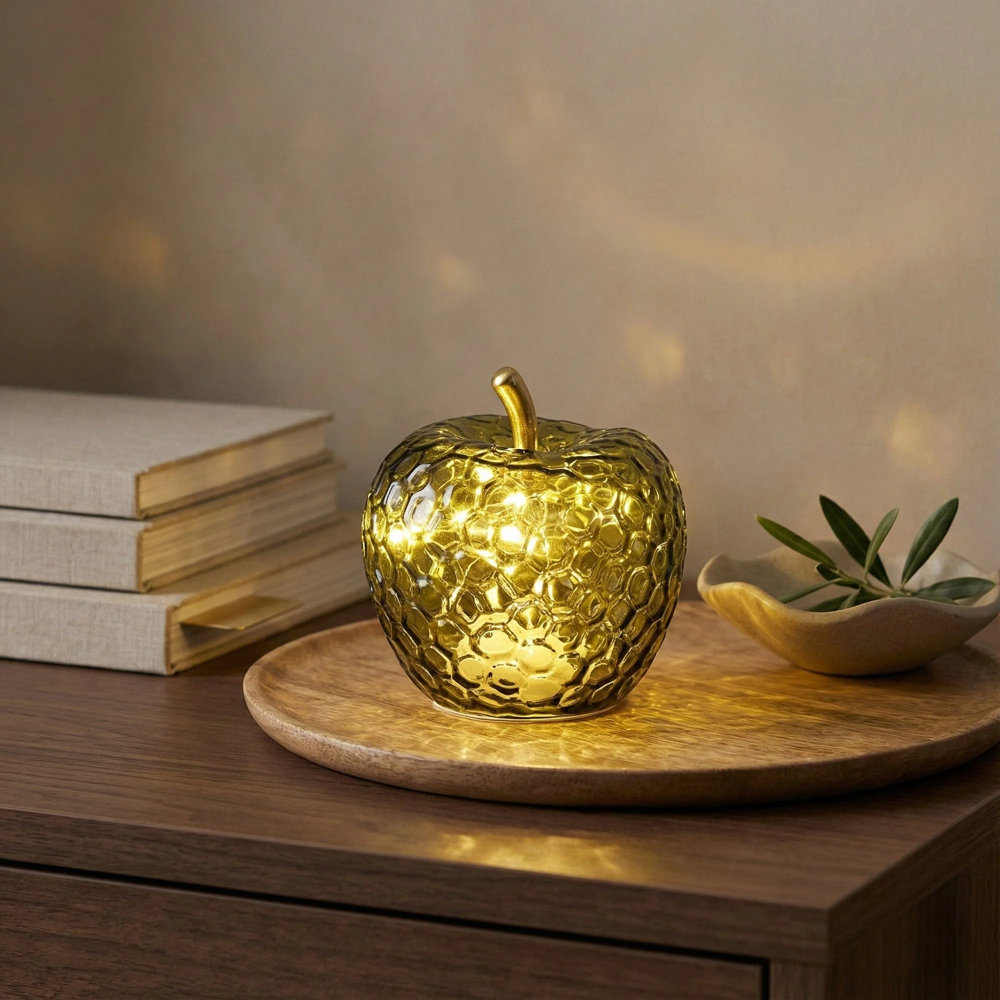Green Apple LED Lamp