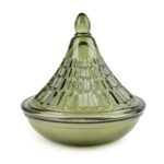 Tagine Glass Candle - Green