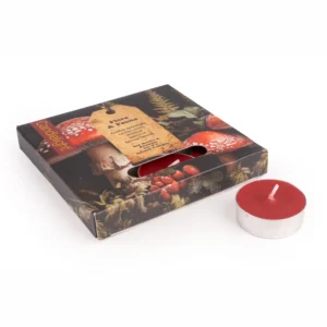 Set of 9 Tealights - Toadstools Flora & Fauna