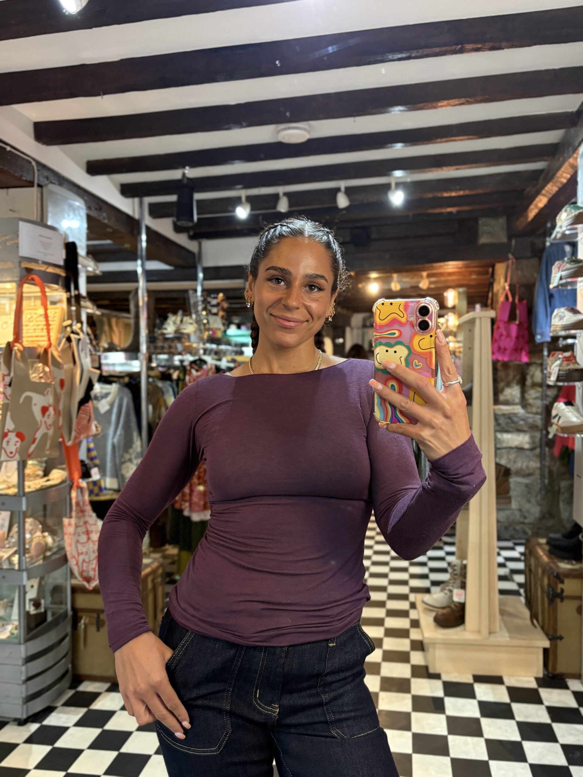 Cashmere Blend Top in 4 Colours