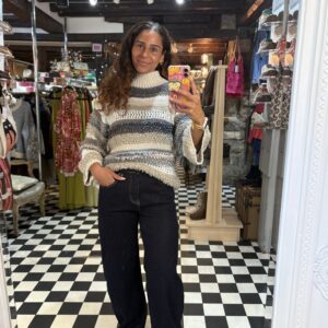 Sarah John Dark Denim Barrel Jeans