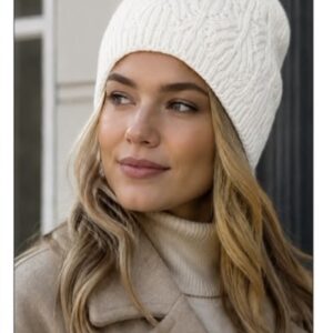 WOOL BLEND BEANIE
