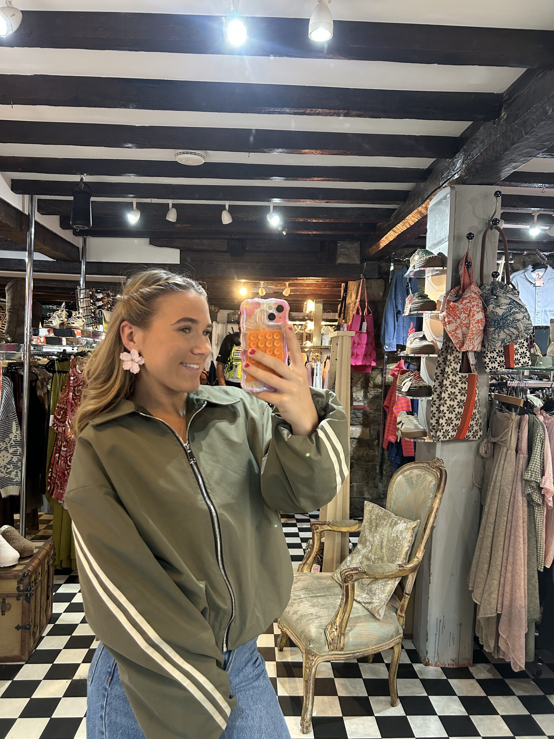 Track Jacket with Stripes in Multiple Colours
