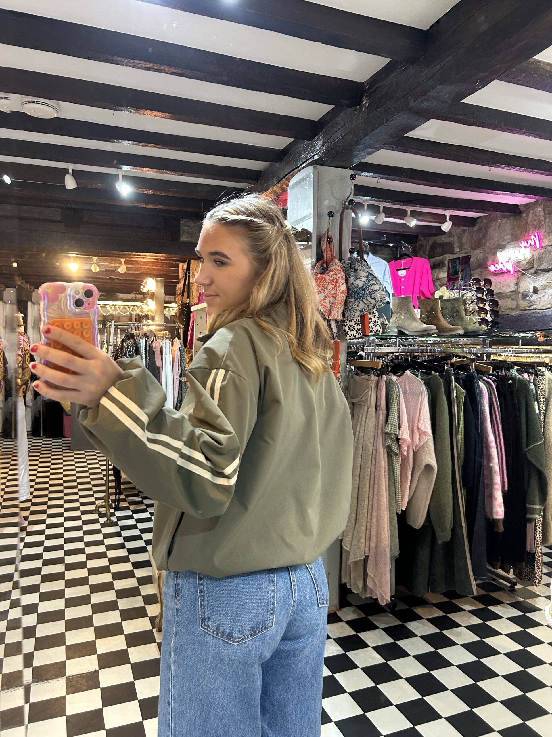 Track Jacket with Stripes in Multiple Colours