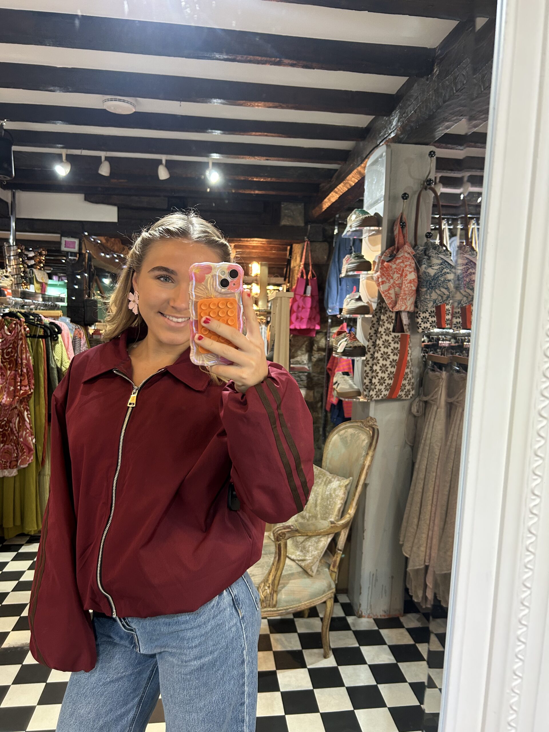 Track Jacket with Stripes in Multiple Colours
