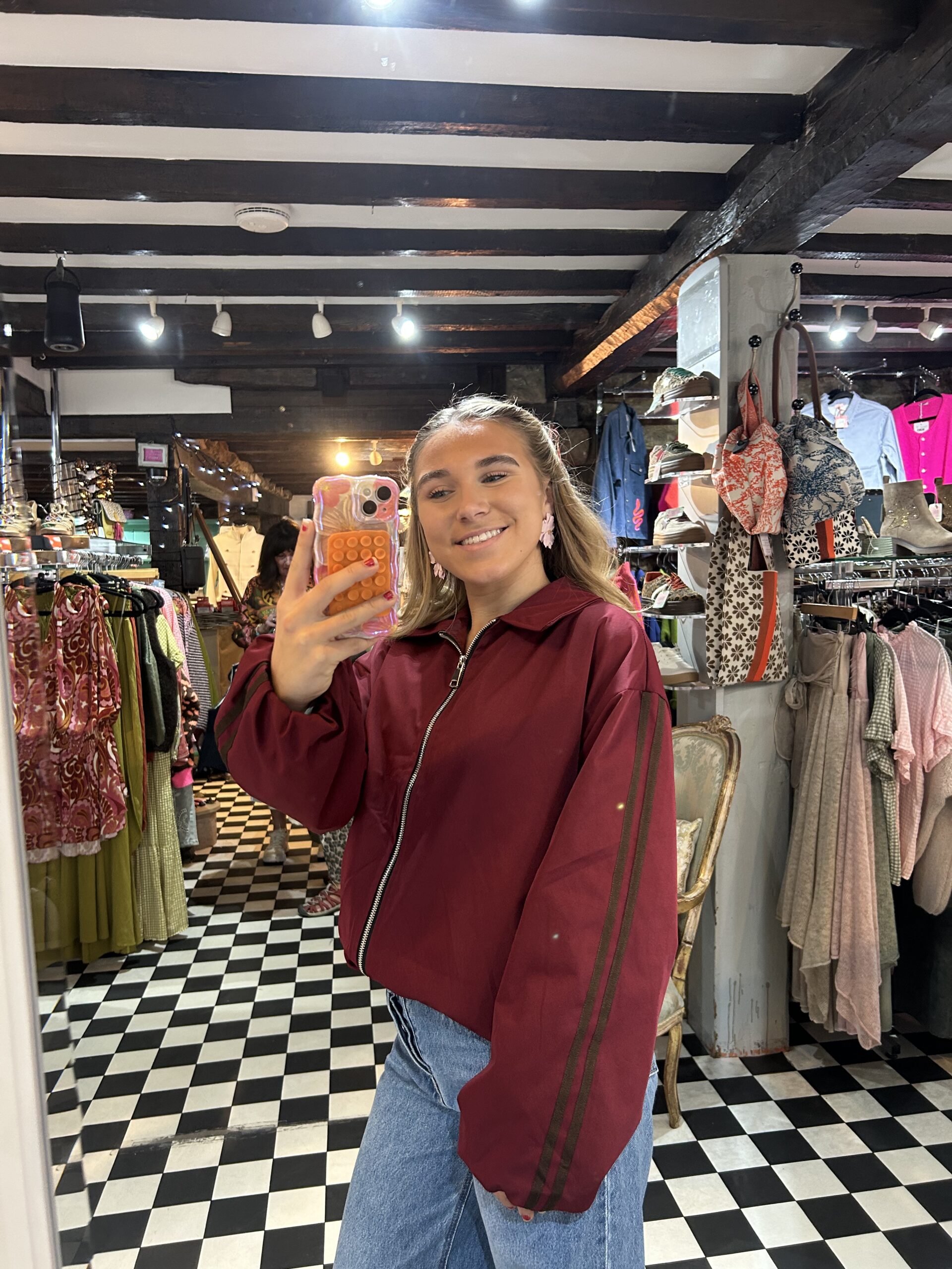 Track Jacket with Stripes in Multiple Colours