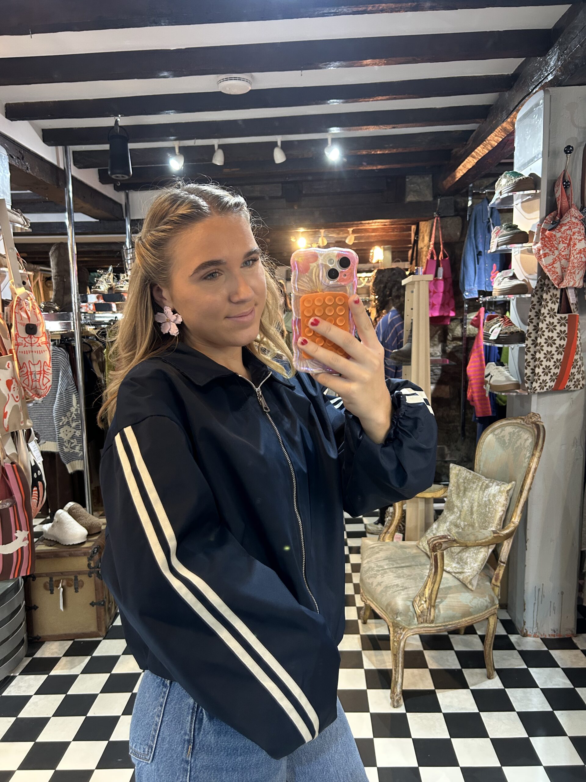 Track Jacket with Stripes in Multiple Colours