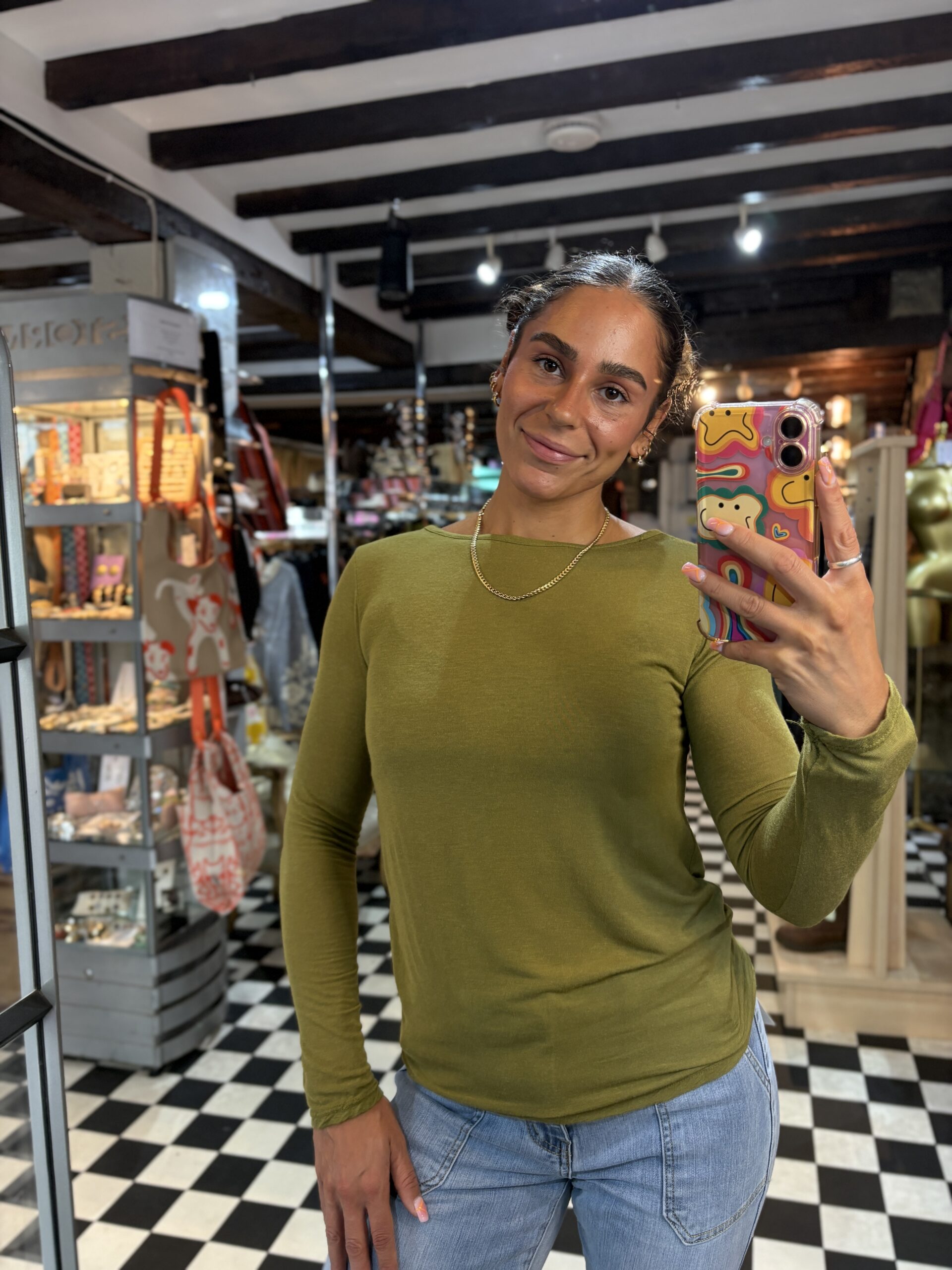 Cashmere Blend Top in 4 Colours