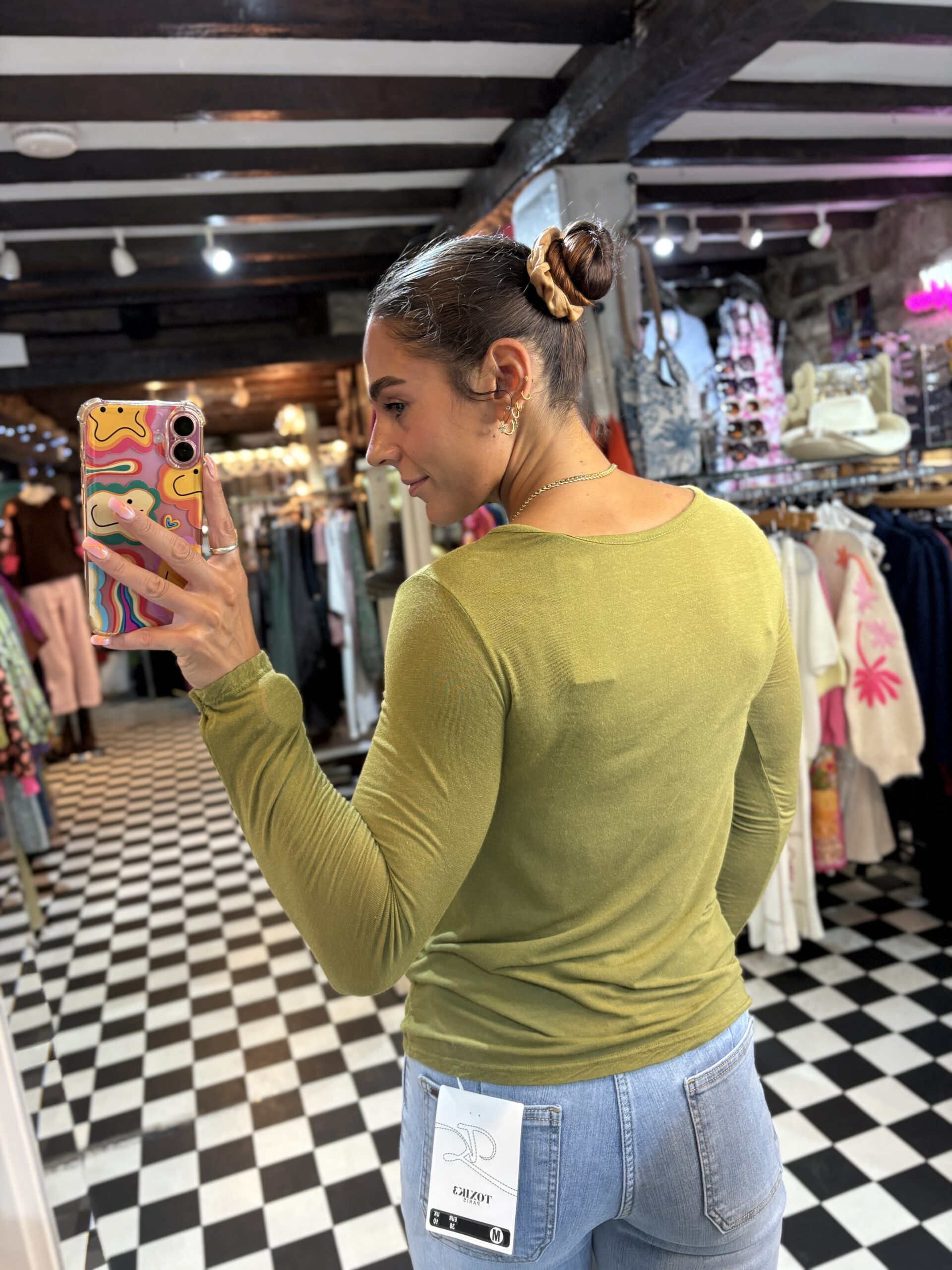 Cashmere Blend Top in 4 Colours