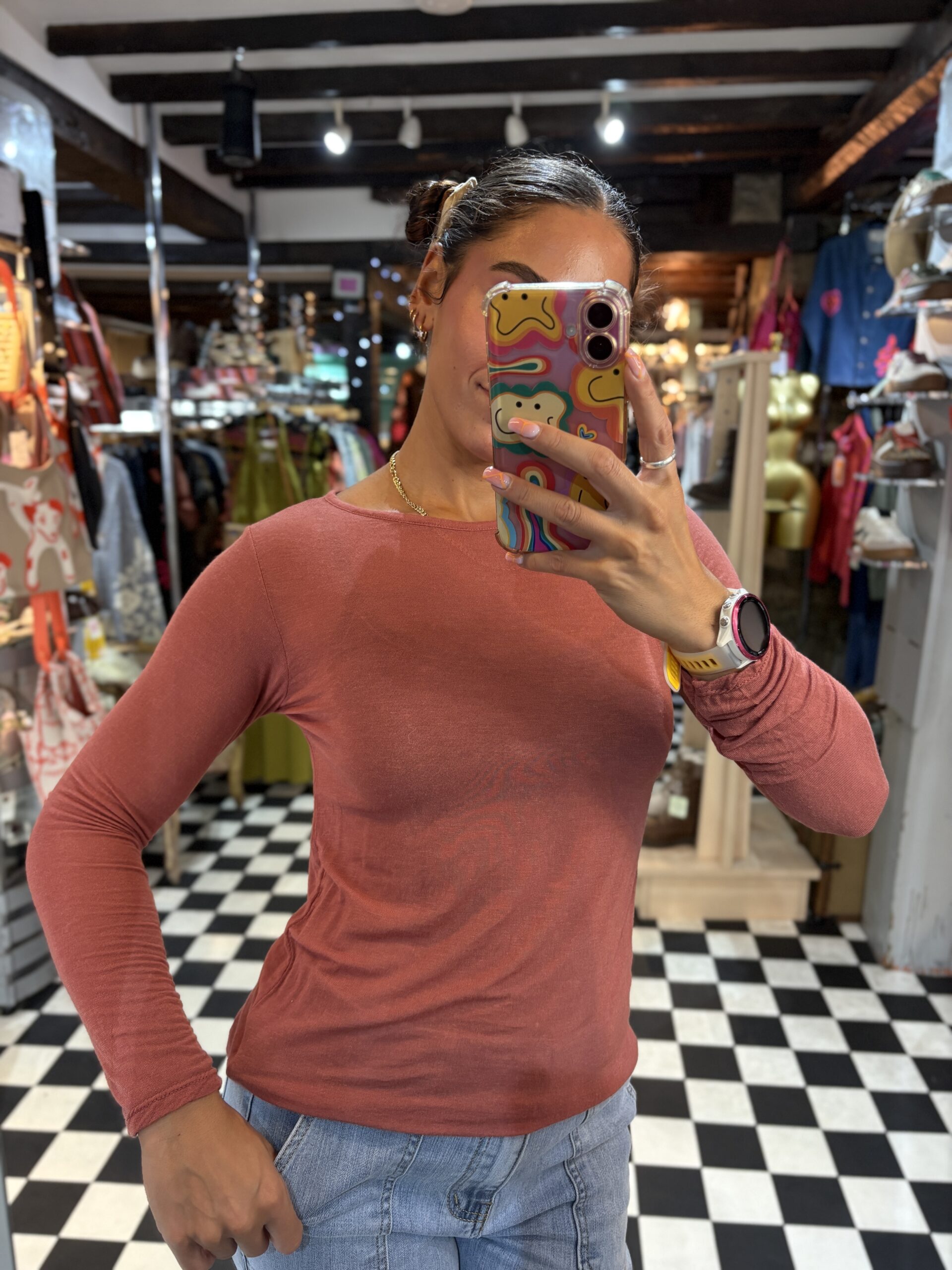 Cashmere Blend Top in 4 Colours