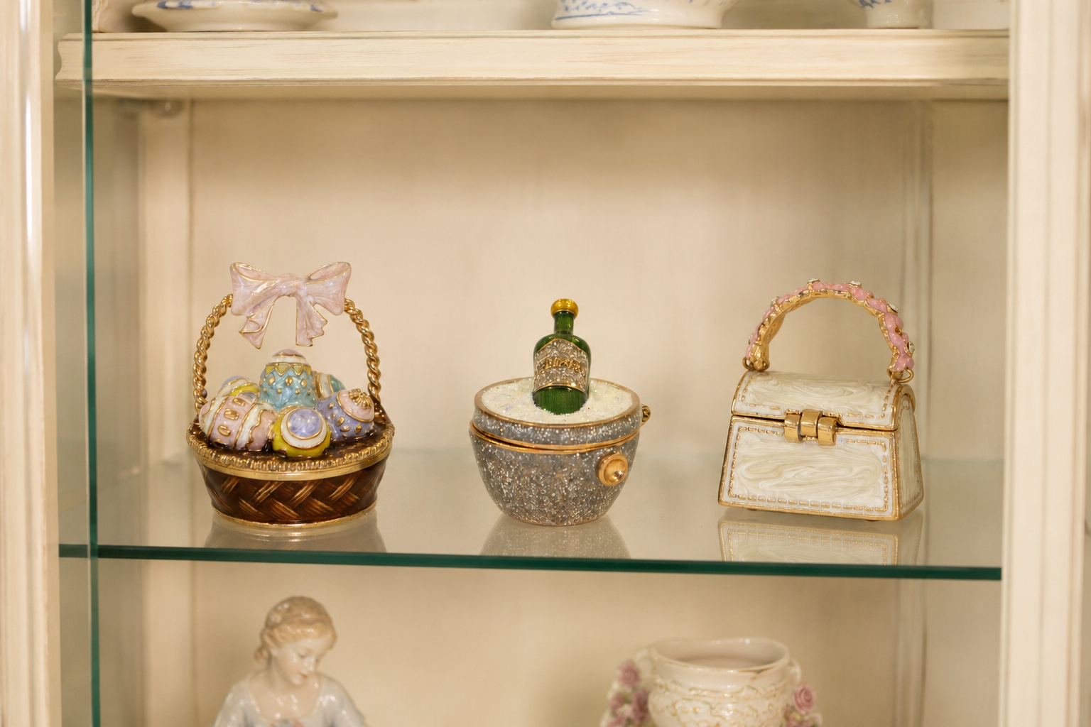 Champagne Trinket Box