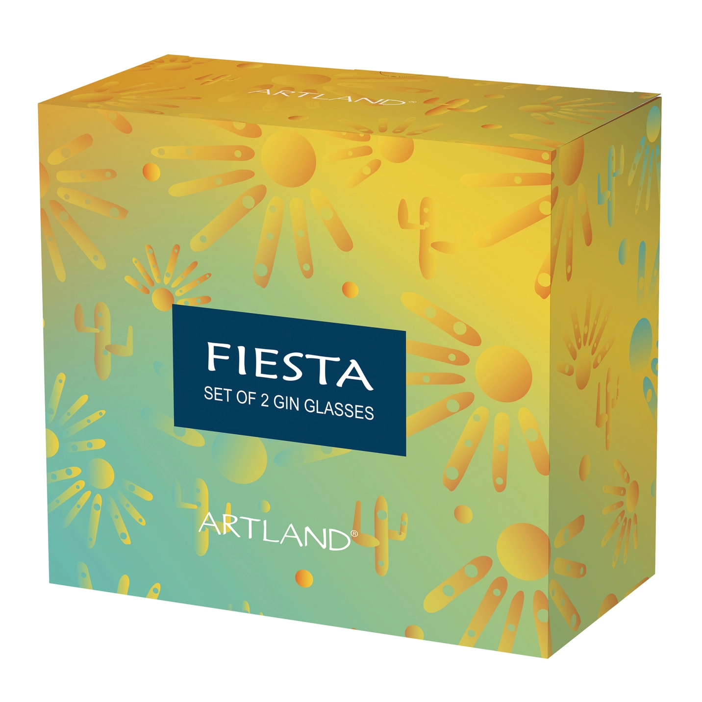 Fiesta Gin Glasses Box